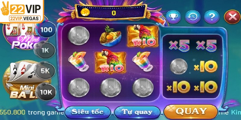 Trò chơi xổ số và mini game mang đến những giây phút giải trí sôi động