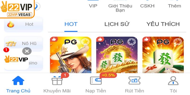 Các bước rút tiền 22VIP đơn giản và hiệu quả cho anh em 