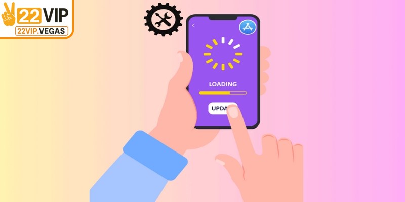 Kiểm tra dung lượng bộ nhớ trước khi tải app 22VIP 